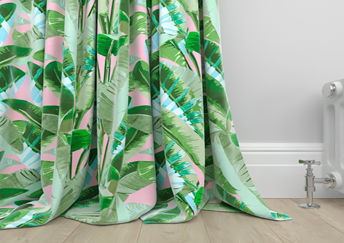 Rodeo Drive, Green Pink - Made To Measure Curtains - Image 6